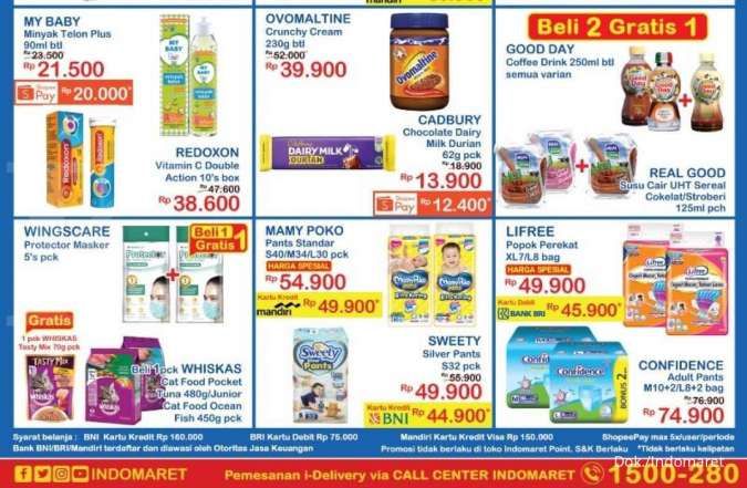 Promo JSM Indomaret Hanya 3 Hari 5-7 November 2021