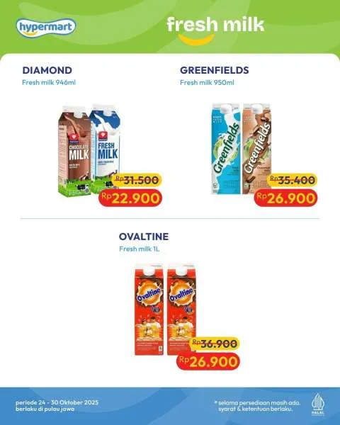 Promo JSM Hypermart Weekend Periode 24-27 Oktober 2025