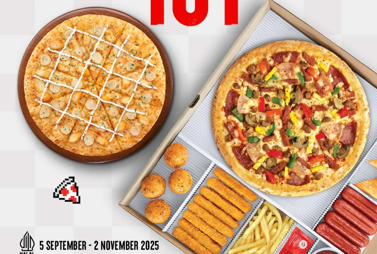 Promo PHD Spesial Weekend sampai 2 November, Paket 2 Pizza & 5 Snack Cuma Segini