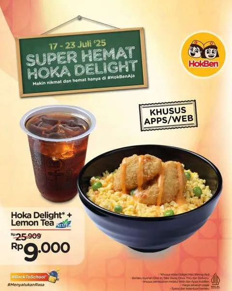 Promo HokBen Super Hemat Hoka Delight Via Apps