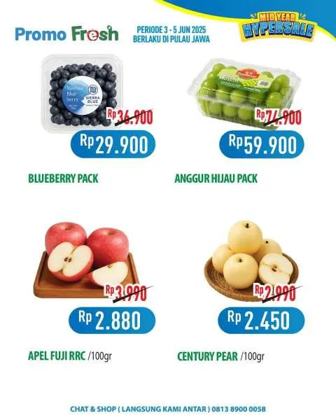 Promo Hypermart Hyper Diskon Weekday Periode 3-5 Juni 2025