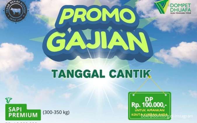 Harga Kambing dan Sapi Kurban Menurut Dompet Dhuafa NTT 2025, Ada Promo Gajian