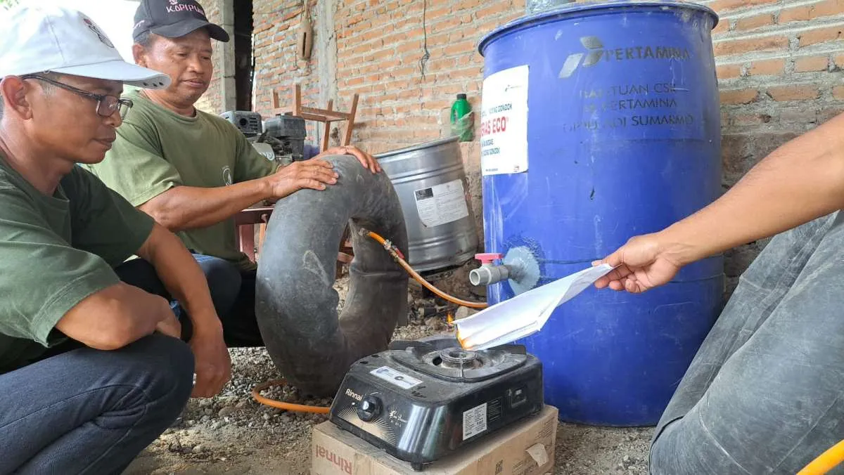 Ramai-Ramai Masyarakat Pedesaan Hingga Kota Gunakan Biogas dari Limbah Organik