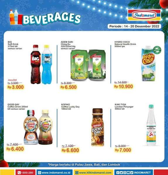 Katalog Harga Promo Indomaret Super Hemat 14-20 Desember 2022