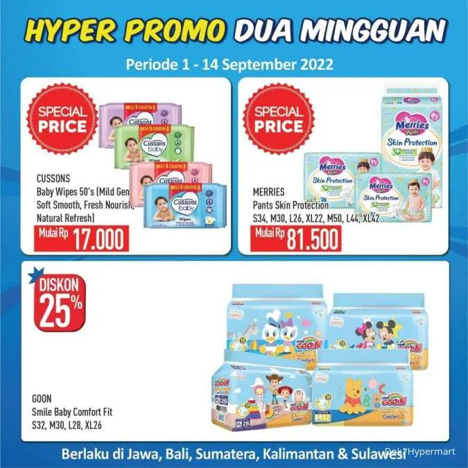 Promo Hypermart Dua Mingguan Periode 1-14 September 2022