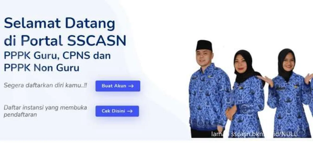 Seleksi CPNS-PPPK Dibuka September, Begini Cara Daftar via SSCASN