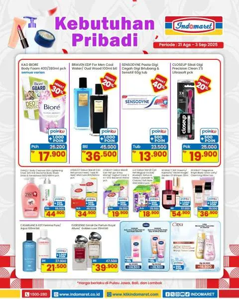 Promo Indomaret Super Hemat Periode 21 Agustus-3 September 2025