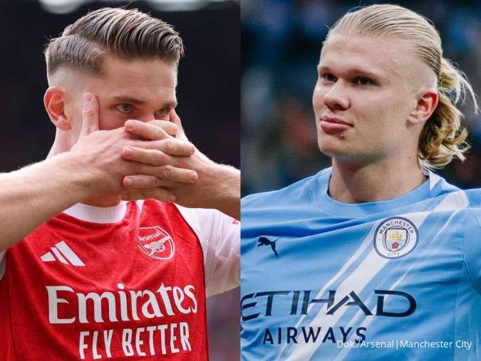 Prediksi Arsenal vs Manchester City, Jadwal, dan Link Live Streaming Liga Inggris