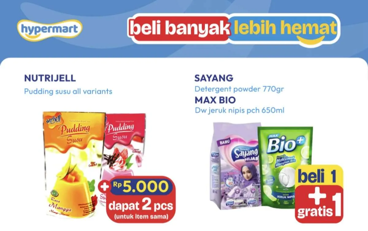 Promo Hypermart Beli Banyak Lebih Hemat 3-9 Oktober 2025, Kecap Bango Beli 2 Rp18.900