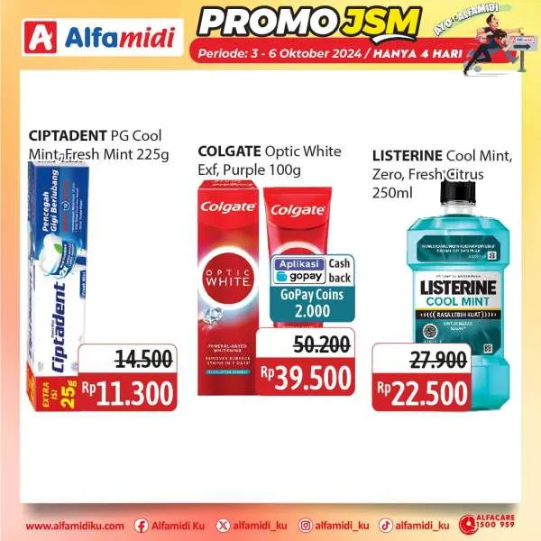 Promo JSM Alfamidi Hanya 4 Hari Periode 3-6 Oktober 2024