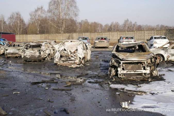 Langit Moskow Dihujani Serangan Drone Ukraina, Satu Korban Meninggal