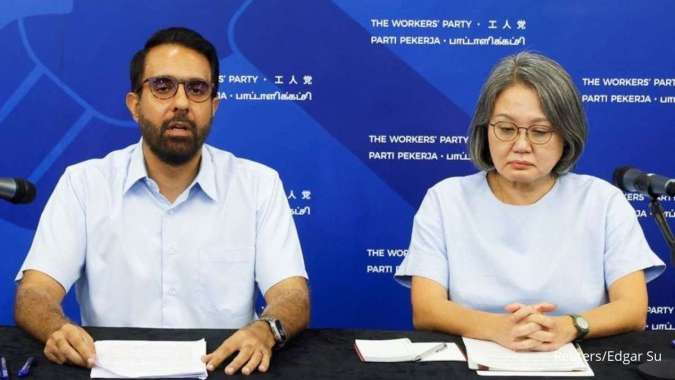 Workers Party Chairman Sylvia Lim and Secretary-General Pritam Singh