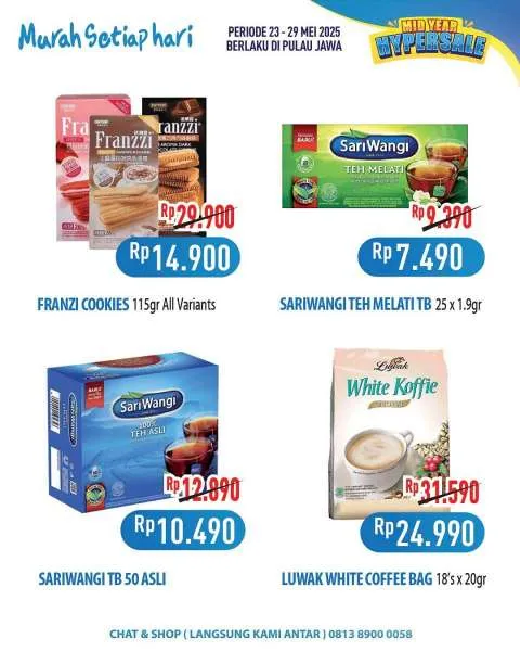 Promo JSM Hypermart Weekend Periode 23-26 Mei 2025