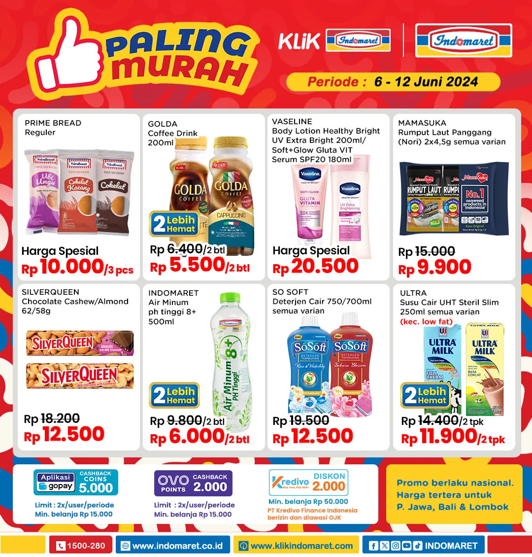 Promo Indomaret Paling Murah Periode 6-12 Juni 2024