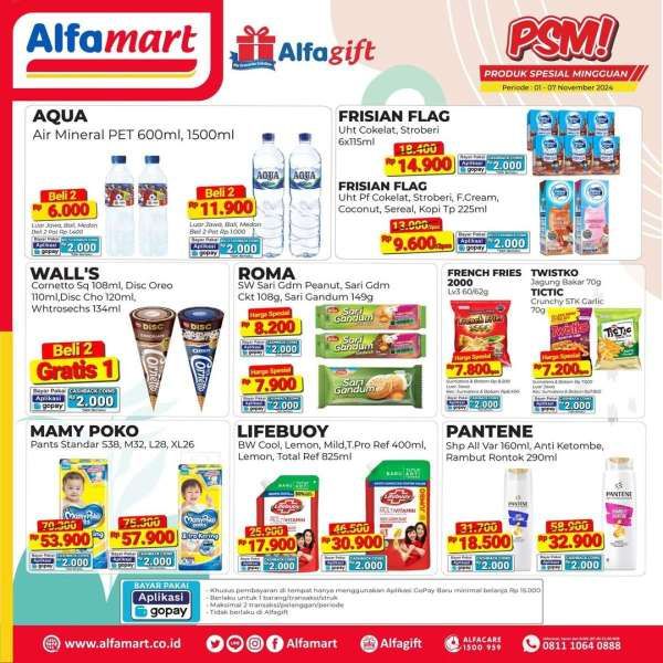 Promo PSM Alfamart 1-7 November 2024