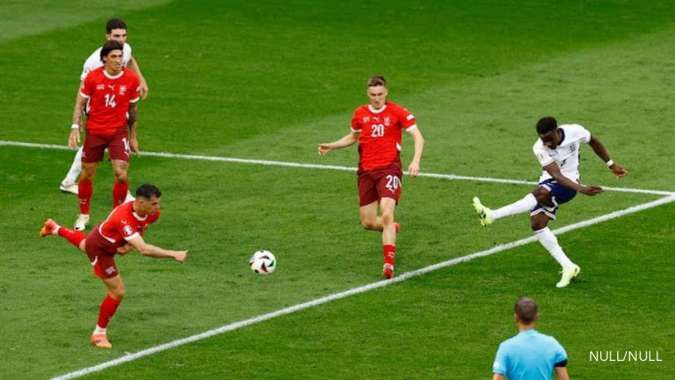 Hasil Pertandingan Perempat Final Euro 2024 Inggris Lolos Lewat Adu Penalti 