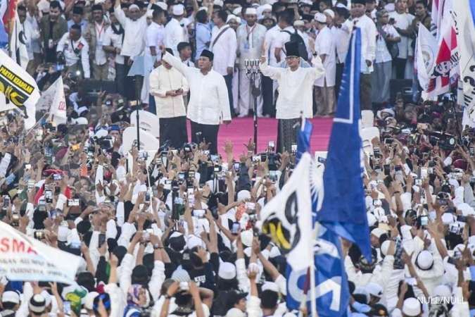 Kampanye di GBK, Prabowo: Ini adalah rapat akbar politik terbesar 