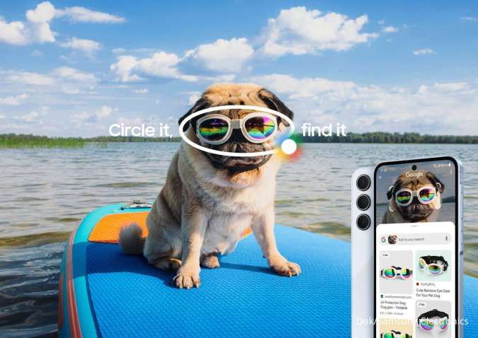 Samsung Hadirkan Circle to Search ke Galaxy A Series dan Galaxy Tab S9 FE Series