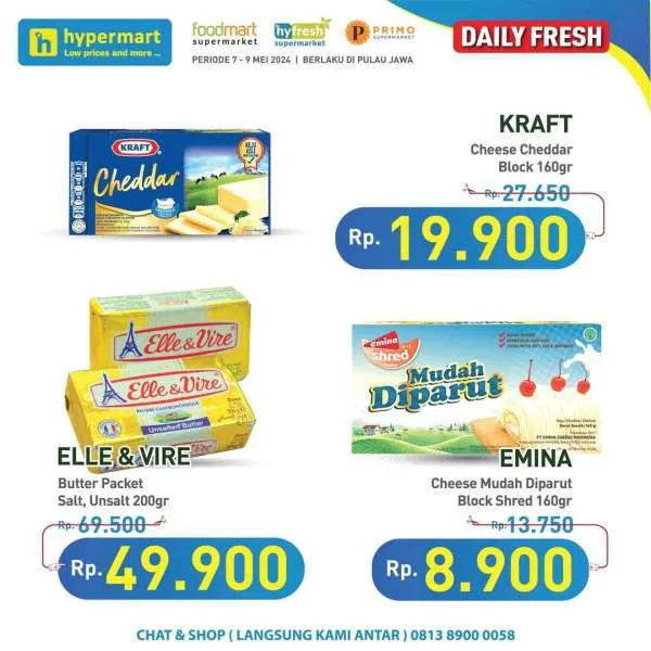 Promo Hypermart Hyper Diskon Weekday Periode 7-9 Mei 2024