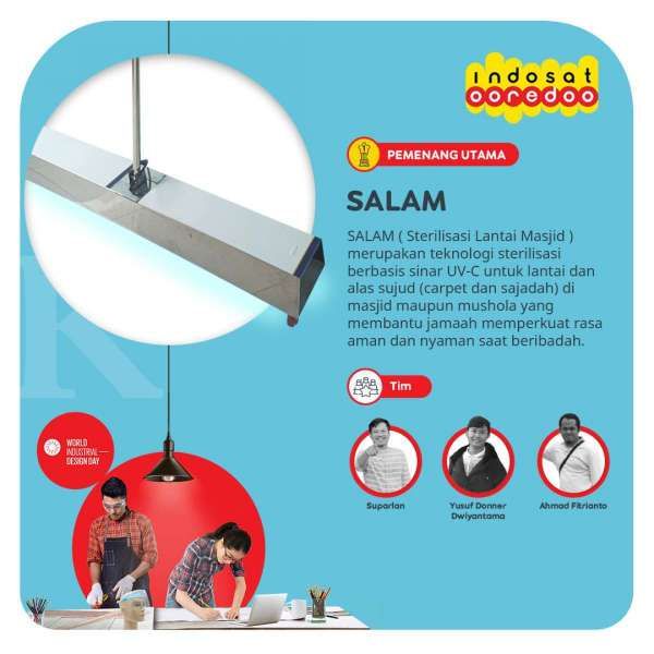 Indosat Ooredoo Umumkan 10 Finalis World Industrial Design Day (WIDD) 2020