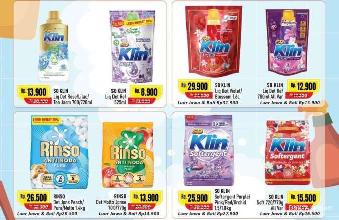 Promo Alfamart Home Care 1-15 November 2025, Aneka Detergent Diskon hingga 40%