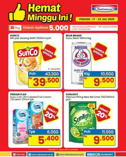Promo Indomaret 17-23 Juli 2025 Hemat Minggu Ini
