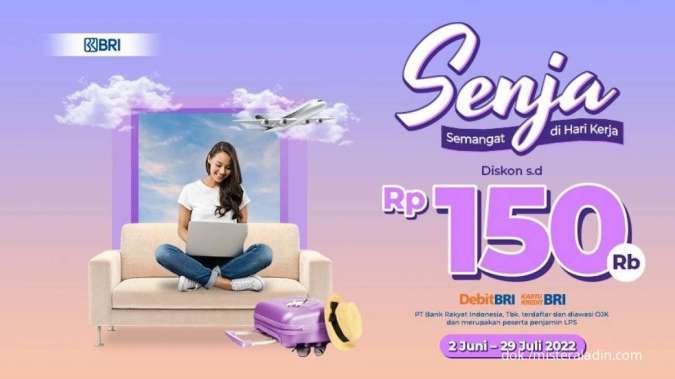 Khusus Pengguna BRI, Diskon Semua Produk Mister Aladin Sampai Rp 150.000