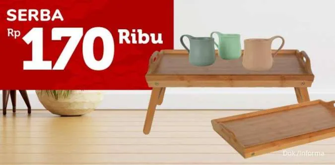 Furnitur dan Aksesoris Rumah Informa Hanya Rp 170.000, Simak Katalog Promonya!