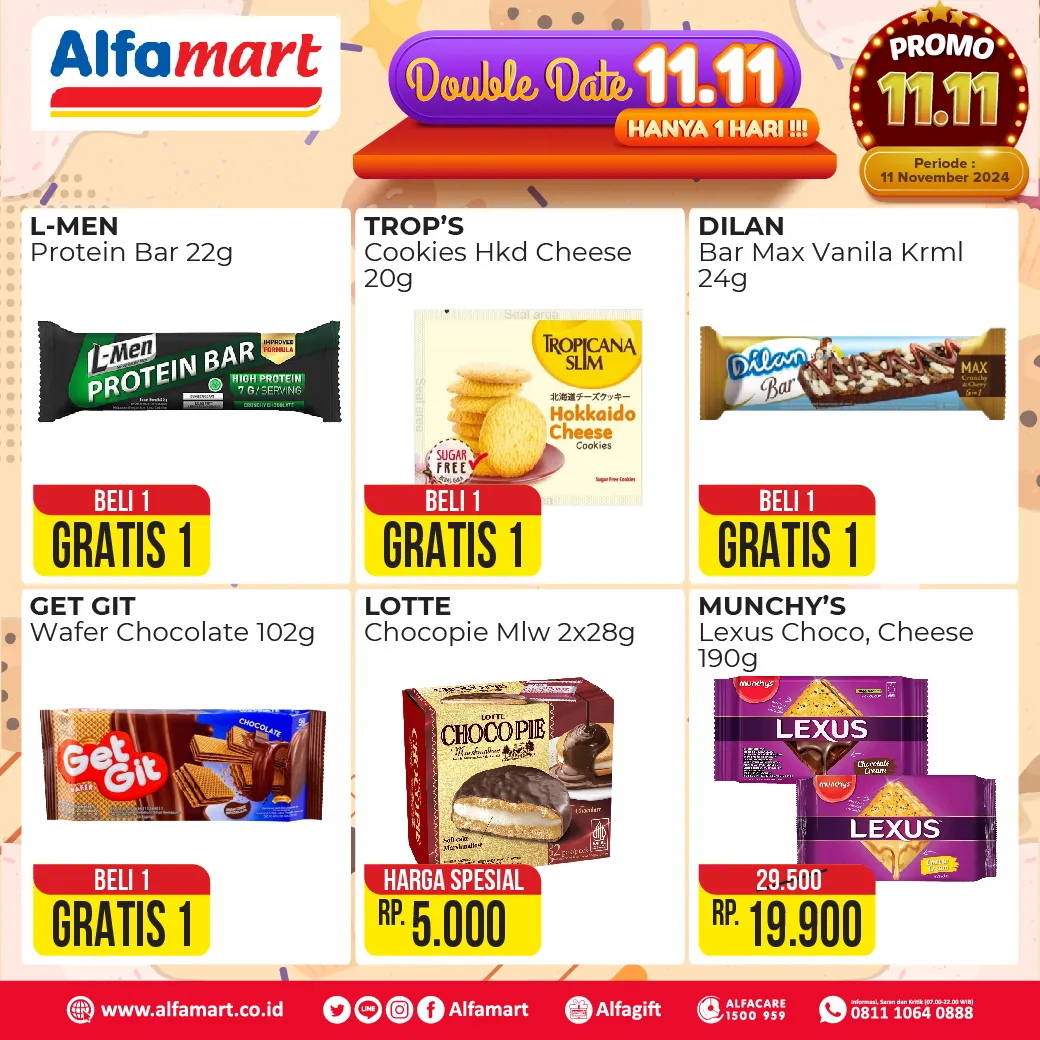 Promo 11.11 Alfamart Periode 11 November 2024