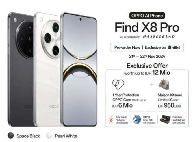 Spesifikasi dan Harga OPPO Find X8 Pro Indonesia