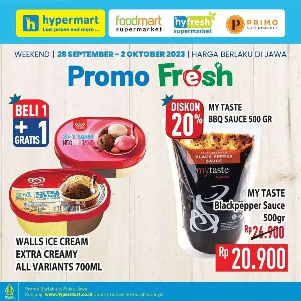 Promo JSM Hypermart Hyper Diskon Weekend Periode 29 September-2 Oktober 2023