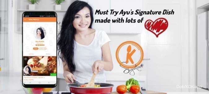 KOKiApp jadi aplikasi pesanan masakan dari para koki
