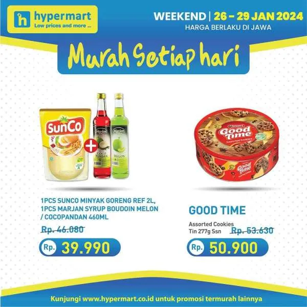 Promo JSM Hypermart Hyper Diskon Weekend Periode 26-29 Januari 2024