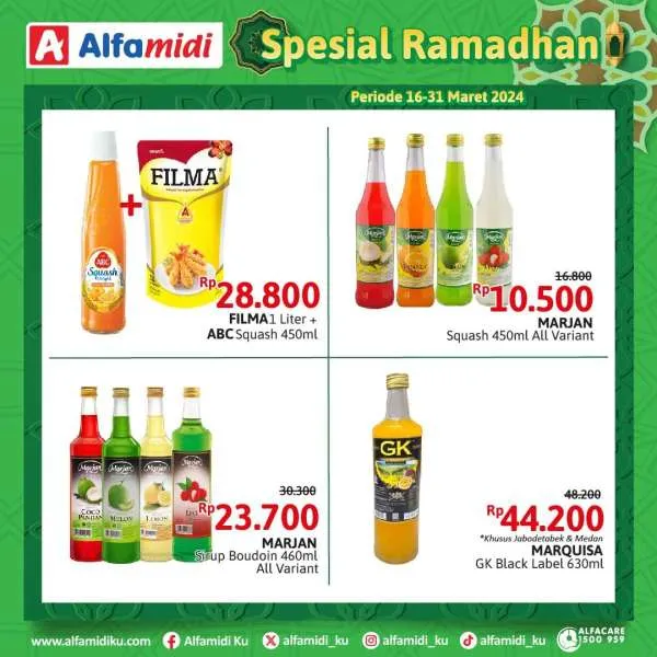 Promo Alfamidi Spesial Ramadhan Periode 16-31 Maret 2024