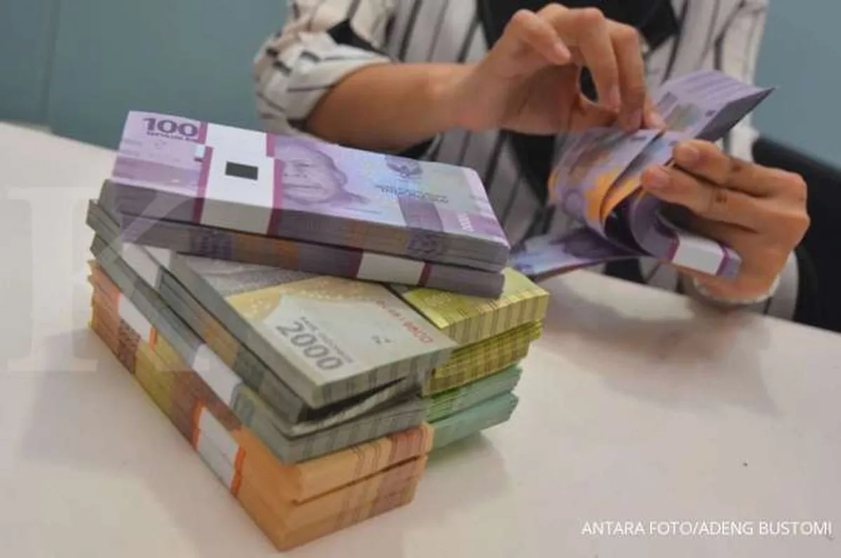 Rupiah masih loyo pada level Rp 14.232 per dolar (pukul 09.48 WIB)