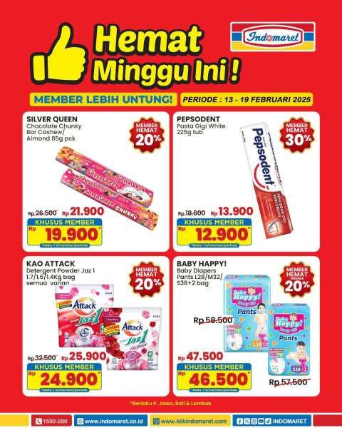 Promo Indomaret 13-19 Februari 2025 Hemat Minggu Ini