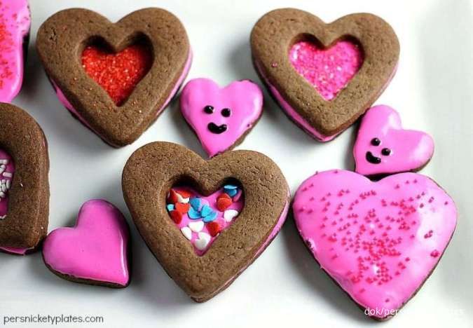 Resep Valentine Choco Cookies, Kue Bentuk Hati Ide Jualan Jelang Hari Kasih Sayang