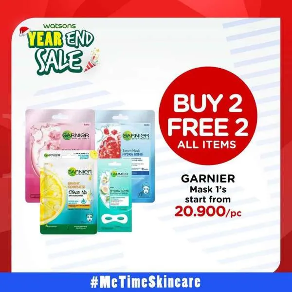 Promo Watsons Year End Sale 23 Desember 2021-2 Januari 2022