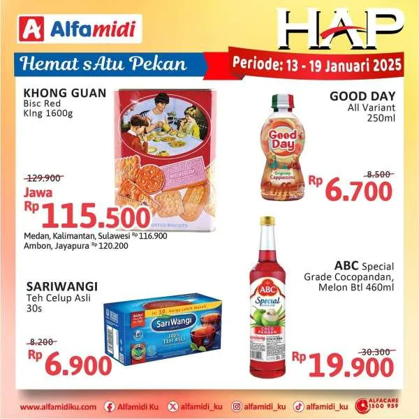 Promo Alfamidi Hemat Satu Pekan Periode 13-19 Januari 2025