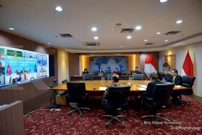 Menteri Ekonomi ASEAN Dorong Pemanfaatan Kerja Sama Eksternal dengan Tiongkok dan Amerika Serikat (AS)