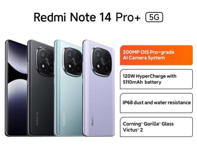 Xiaomi Redmi Note 14 Pro+ 5G