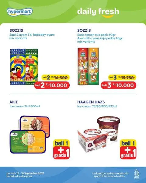 Promo JSM Hypermart Hyper Diskon Weekend Periode 12-15 September 2025