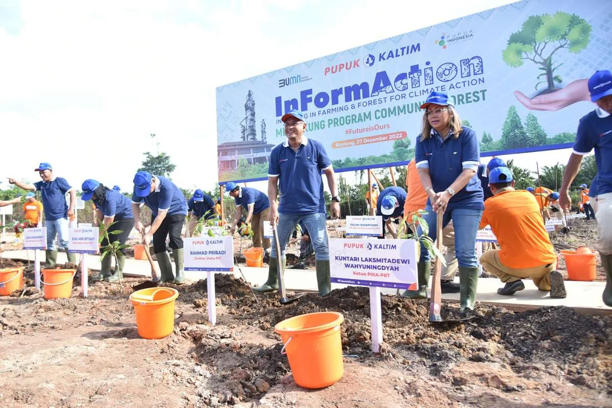 Lewat Sinergi BUMN, Pupuk Kaltim Dorong Peningkatan Kualitas Pendidikan di IKN 