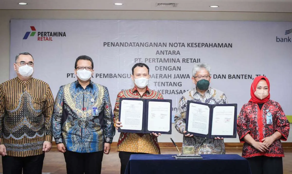 Dorong Kinerja Bisnis, Bank bjb Gandeng Pertamina Retail