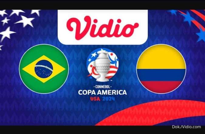 Link Live Streaming Brasil vs Kolombia, Rabu (3/7) Jam 08.00 WIB