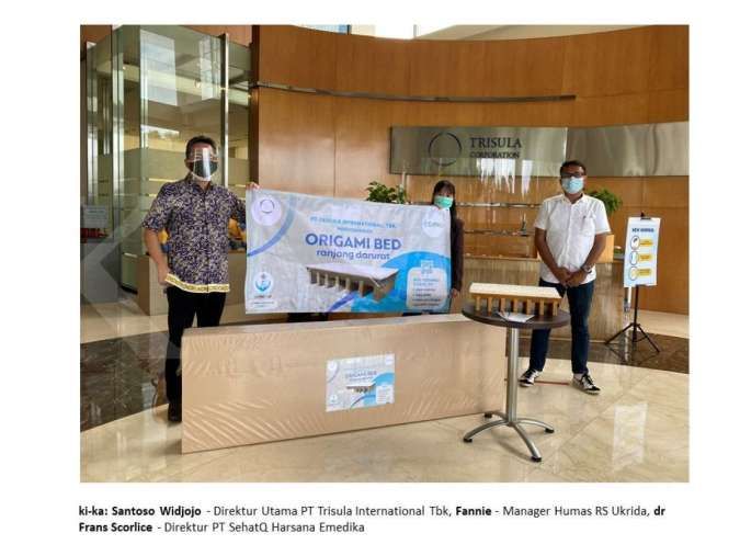 Peduli Covid-19, PT TrisulaInternational Tbk Kembali Memberikan Donasi