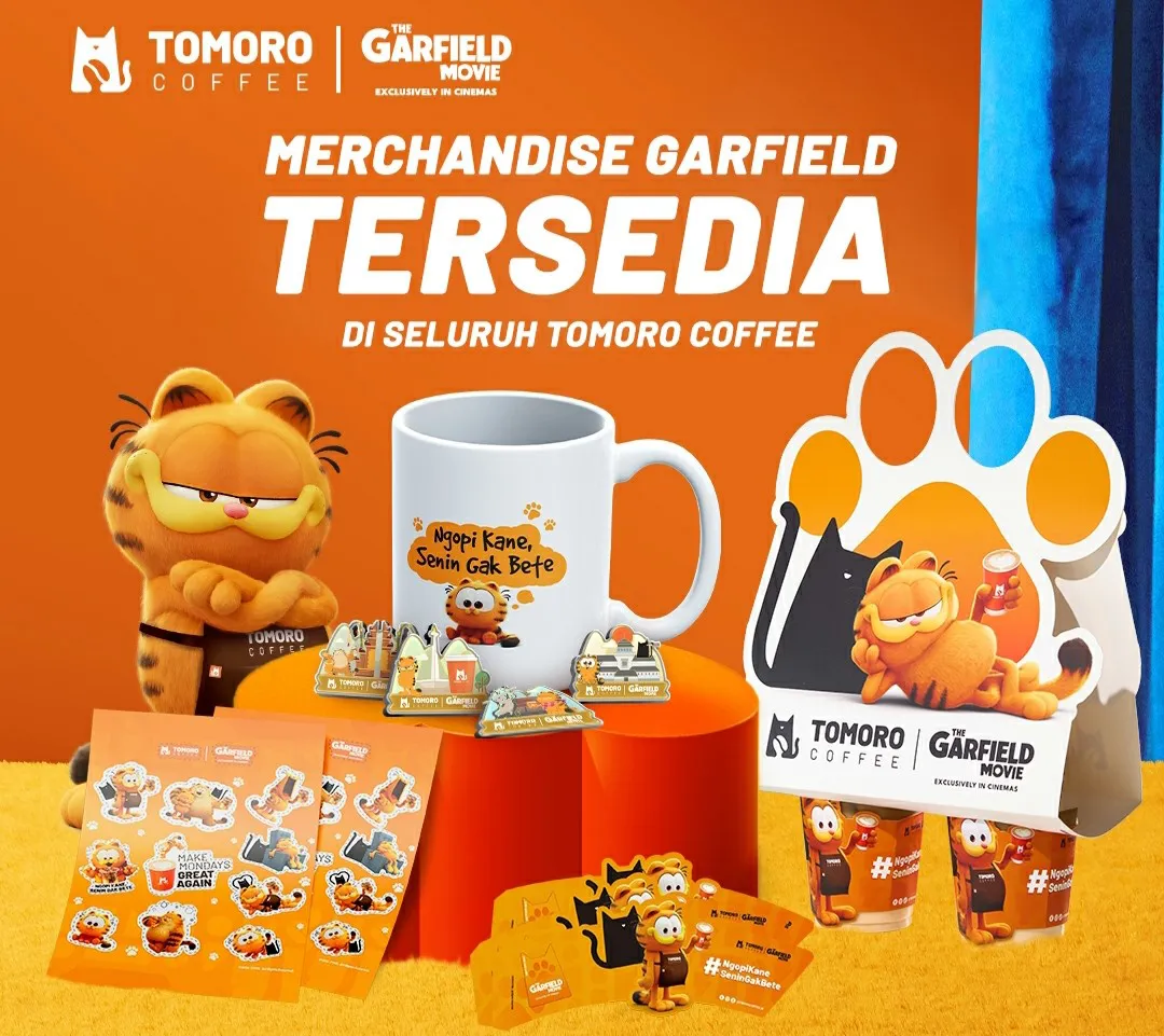 Promo Tomoro x The Garfield Movie