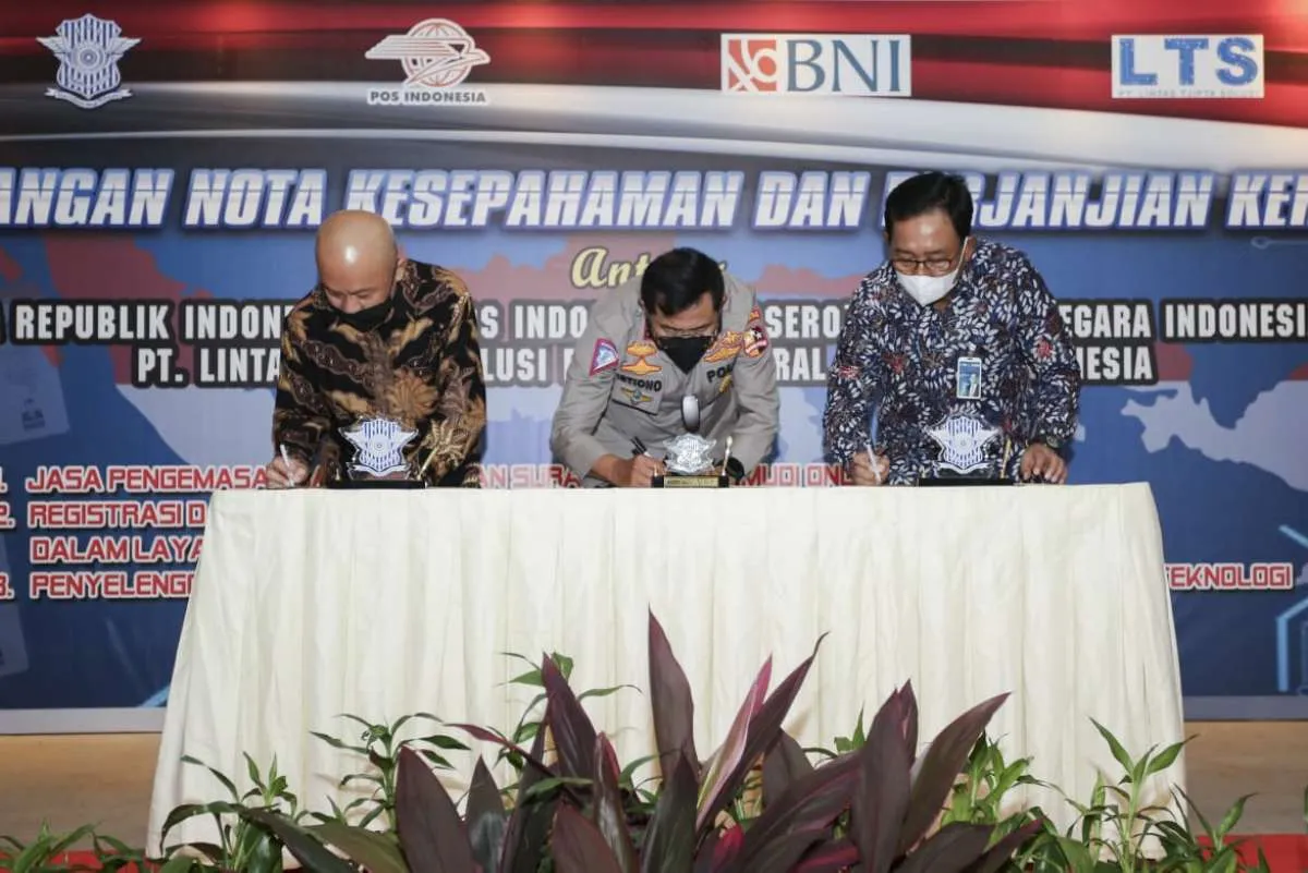 Korlantas Polri gandeng BNI layani pengurusan SIM secara online