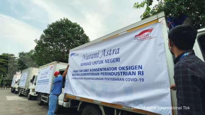 Astra Serahkan Bantuan Oksigen untuk Indonesia