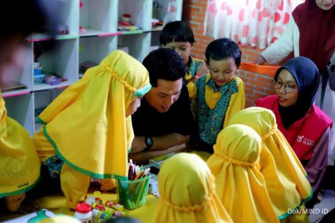 MIND ID Dukung Ruang Tumbuh Program Pengembangan Ibu dan Anak